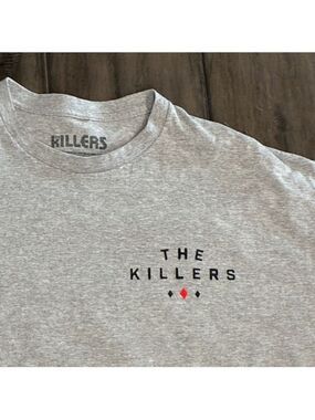 The Killers' 2024 Rebel Diamonds UK and Ireland Tour Tee - Size XXL